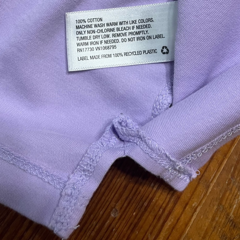 A New Day Cropped Short Sleeve Tee Size Large - Picture 4 of 7